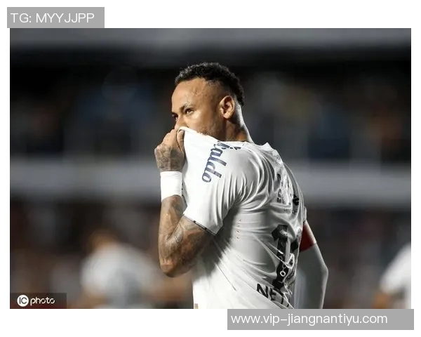 内马尔带伤拼搏助攻舒米特头球破门桑托斯领先三球